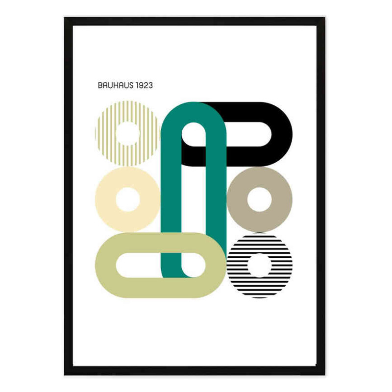 تابلو مدل Bauhaus Abstract کد 248901845