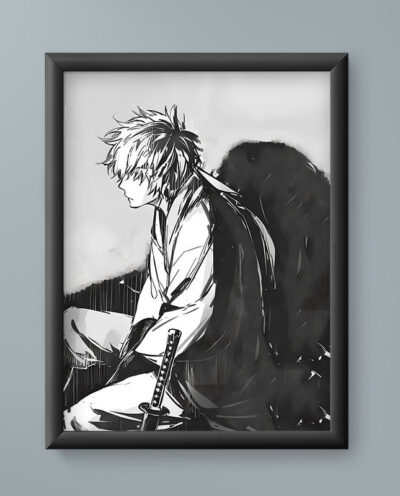 تابلو مدل انیمه ساکاتا گینتوکی گینتاما Sakata Gintoki Gintama anime 11