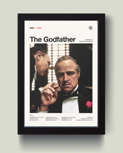 تابلو مدل The Godfather کد m2671-b