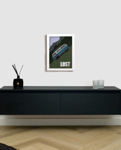 تابلو مدل سریال لاست lost W340