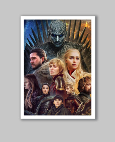 تابلو مدل سریال بازی تاج و تخت Game of Thrones کد LA-G10731