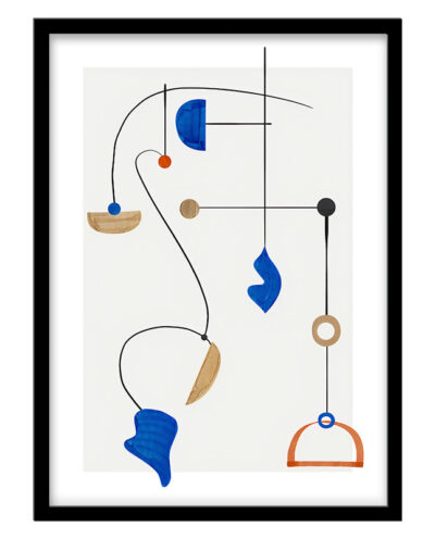 تابلو فورنیمو مدل دکوراتیو Abstract کد 057B