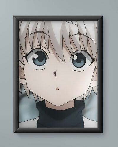 تابلو مدل انیمه کیلوا زولدیک هانتر ایکس هانتر Killua Zoldyck Hunter Hunter anime 03