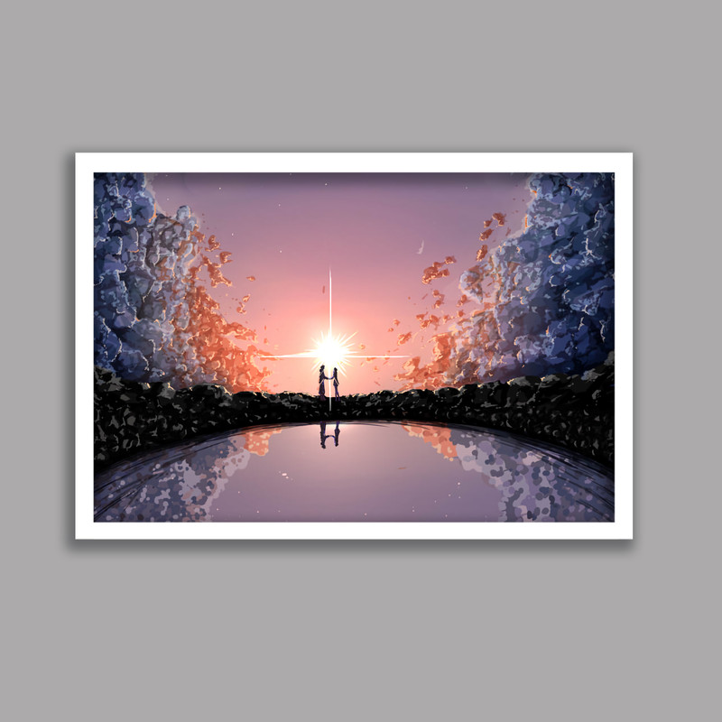 تابلو مدل انیمه Your Name کد LA-G10487