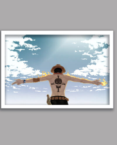 تابلو مدل انیمه وان پیس One Piece کد LA-G10490