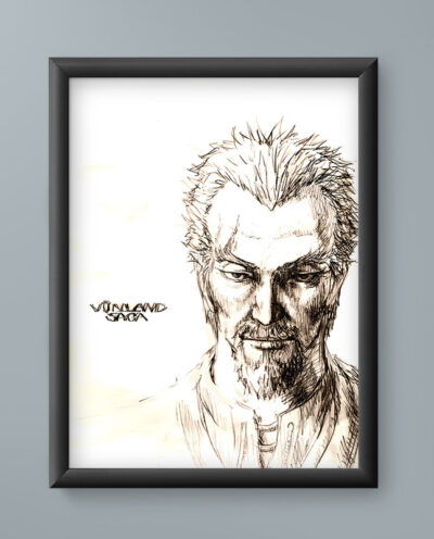 تابلو مدل انیمه آسکلاد وینلند ساگا Askeladd Vinland Saga anime 12