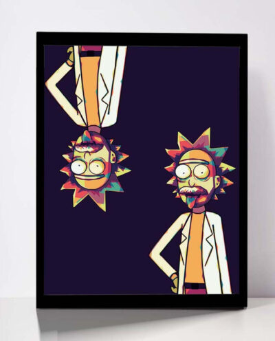 تابلو مدل Rick Morty کد F-1052