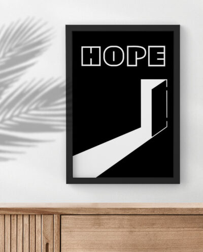 تابلو صبا طرح مدل hope
