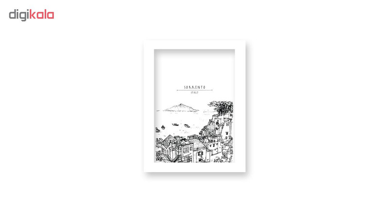 تابلو هیلما گالری کد HAP1736 WHITE - Image 2