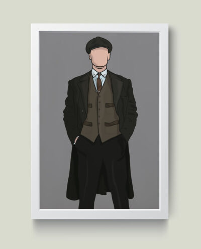 تابلو مدل Tommy Shelby کد m2562-w