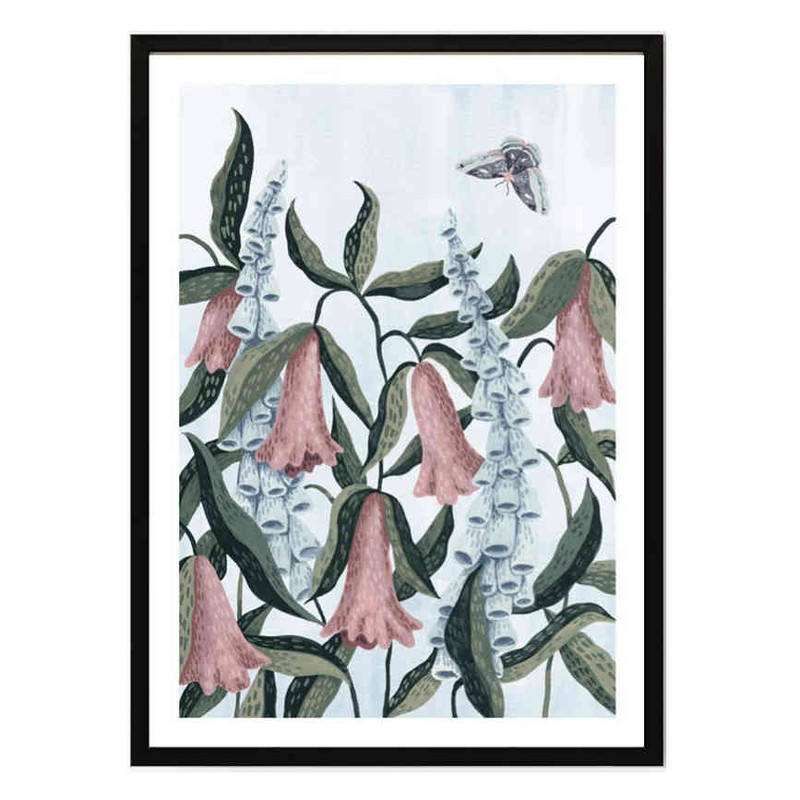 تابلو مدل Moth in greenery کد 248901650