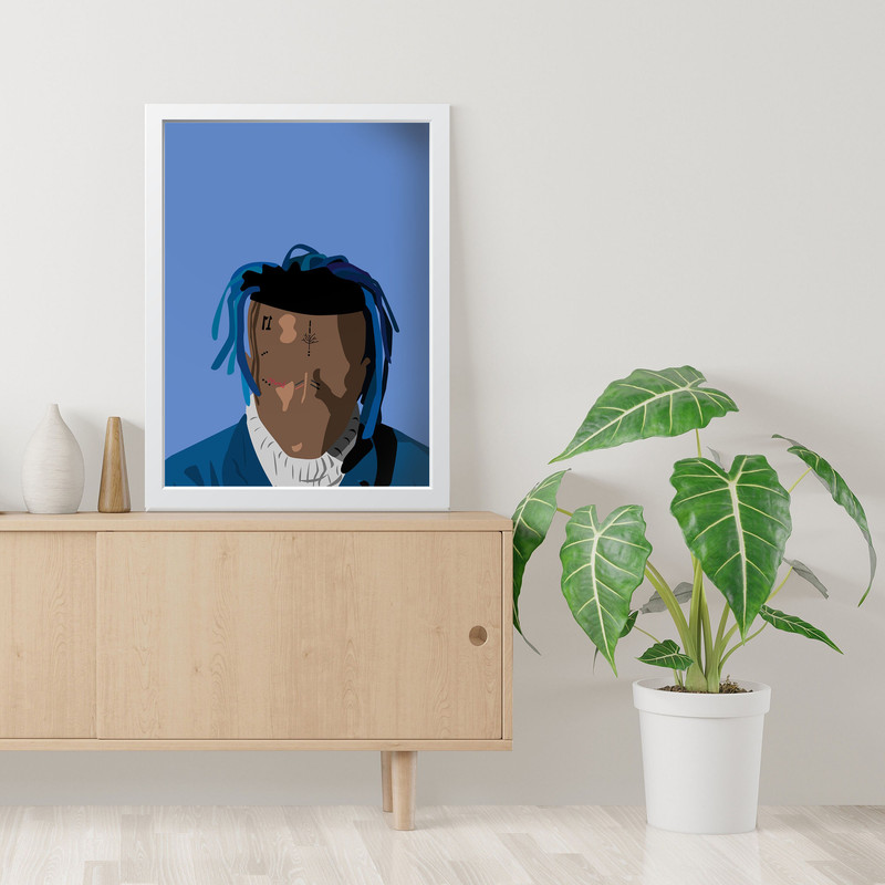 تابلو مدل XXXTentacion تنتاسیون کد m1430-w - Image 2