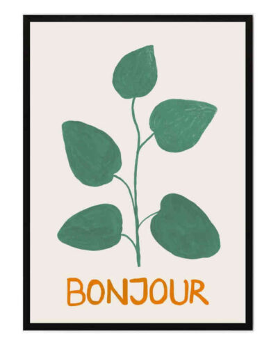 تابلو مدل Bonjour Botanicu کد 248901751