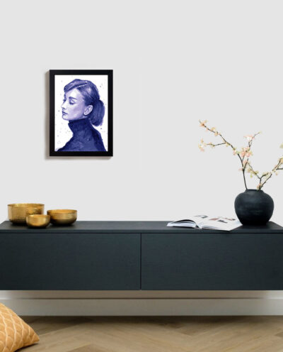 تابلو مدل آدری هپبورن audrey hepburn BL05