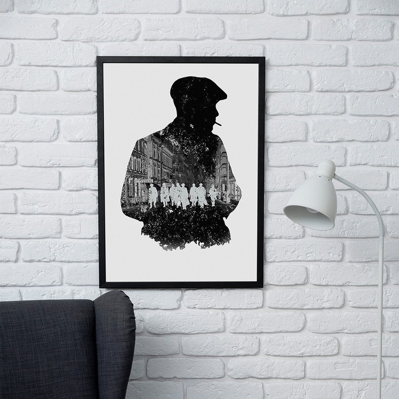 تابلو مدل دیواری طرح دیواری طرح سریال پیکی بلایندرز Peaky Blinders کد FD227 - Image 2