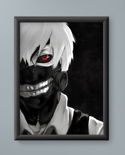 تابلو مدل انیمه کن کانکی توکیو غول Ken Kaneki Tokyo Ghoul anime 06