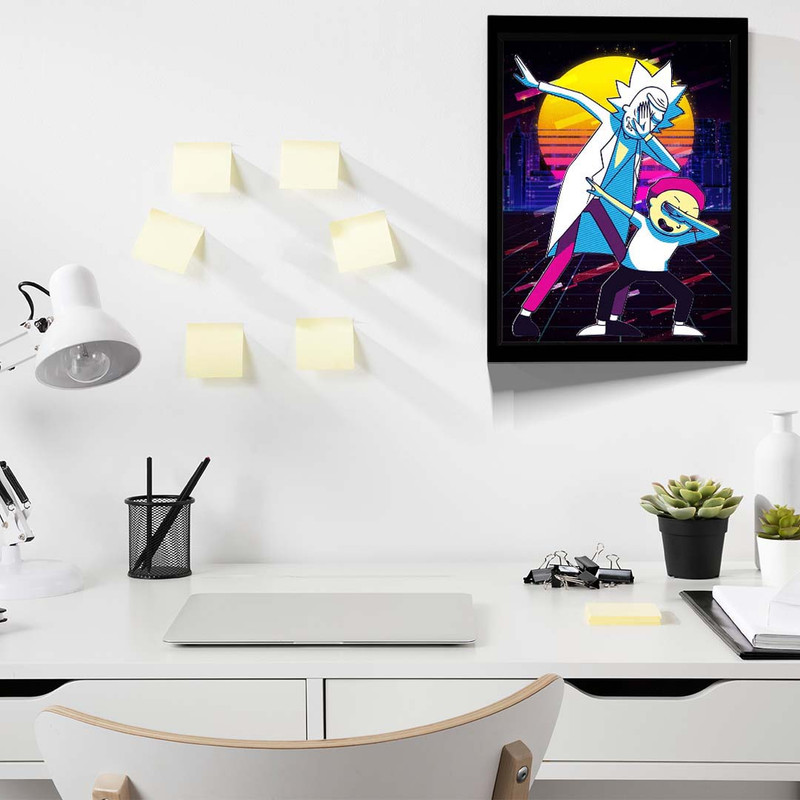 تابلو مدل Rick Morty کد F-1030 - Image 6