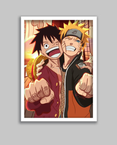تابلو مدل انیمه وان پیس One Piece کد LA-G10520