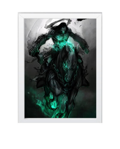 تابلو مدل میس فریم گیمینگ Darksiders Death Horsman