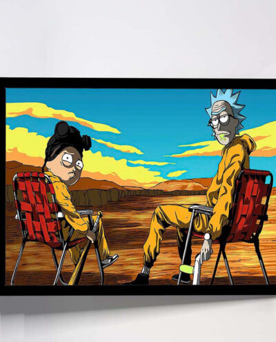 تابلو مدل rick and morty کد F-15029