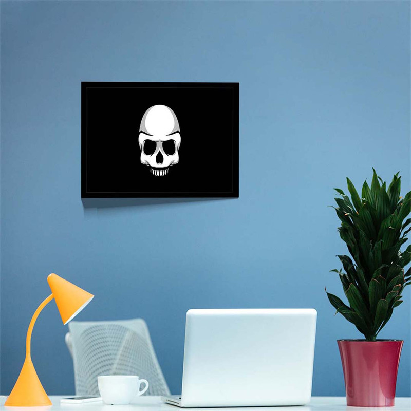 تابلو مدل skull black minimalism کد F-17003 - Image 9