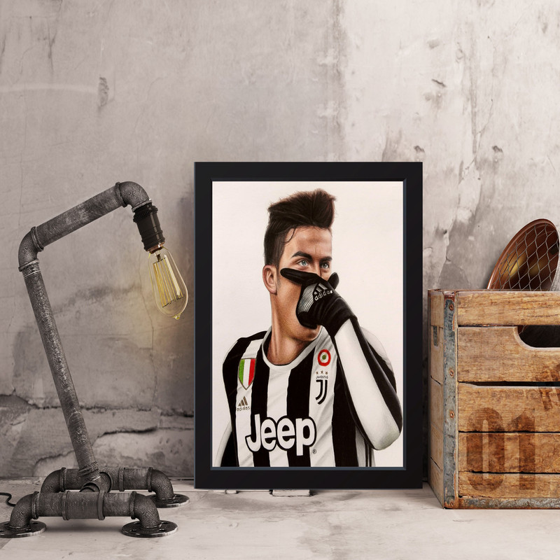 تابلو مدل پائولو دیبالا Paulo Dybala کدS1605-b - Image 4