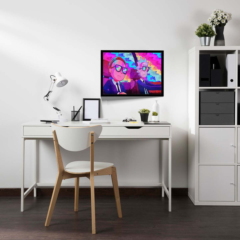 تابلو مدل rick and morty کد G2061 - Image 2
