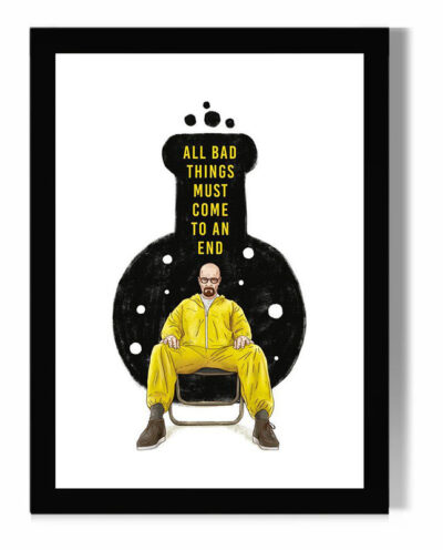 تابلو مدل دیواری طرح سریال برکینگ بد Breaking Bad کد FD097