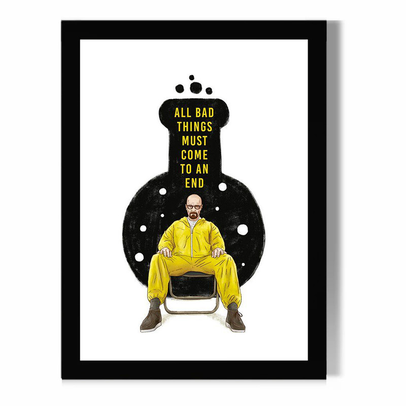 تابلو مدل دیواری طرح سریال برکینگ بد Breaking Bad کد FD097