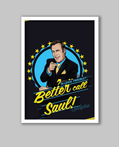 تابلو مدل سریال Better Call Saul کد LA-G10690