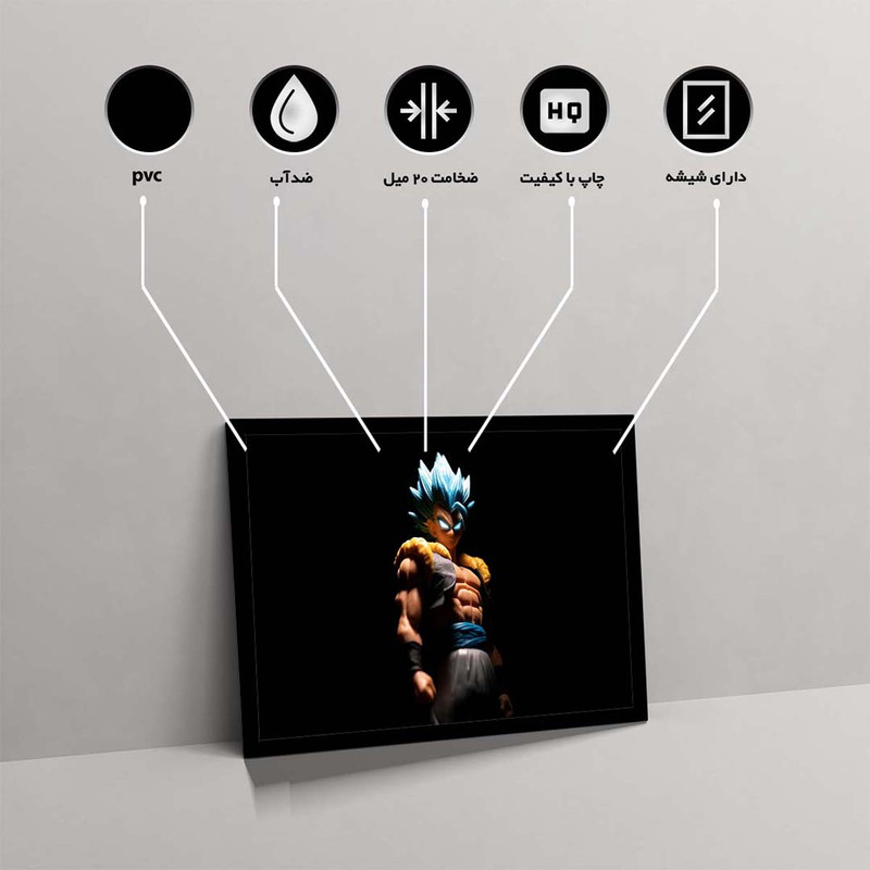 تابلو مدل goku glow کد F-12041 - Image 10