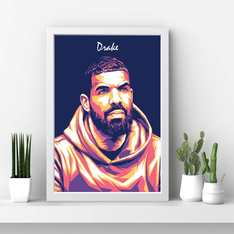 تابلو مدل مینیمال Drake کد m2401-w - Image 2