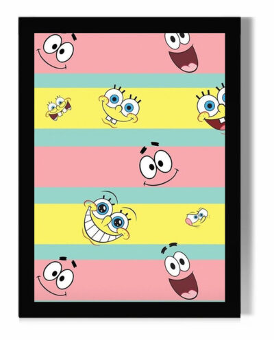 تابلو مدل دیواری طرح انیمیشن باب اسفنجی SpongeBob کد FD267