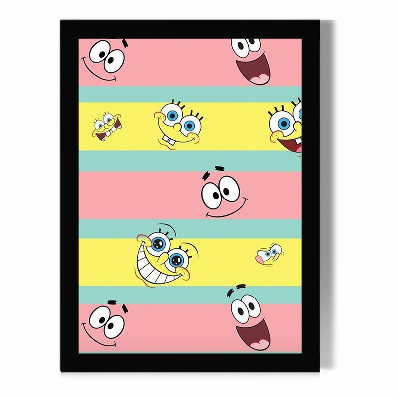 تابلو مدل دیواری طرح انیمیشن باب اسفنجی SpongeBob کد FD267