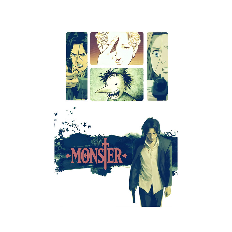 تابلو مدل انیمه مانستر Monster anime 04 - Image 2