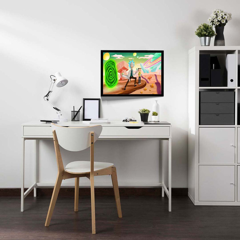 تابلو مدل rick and morty کد F-15032 - Image 2