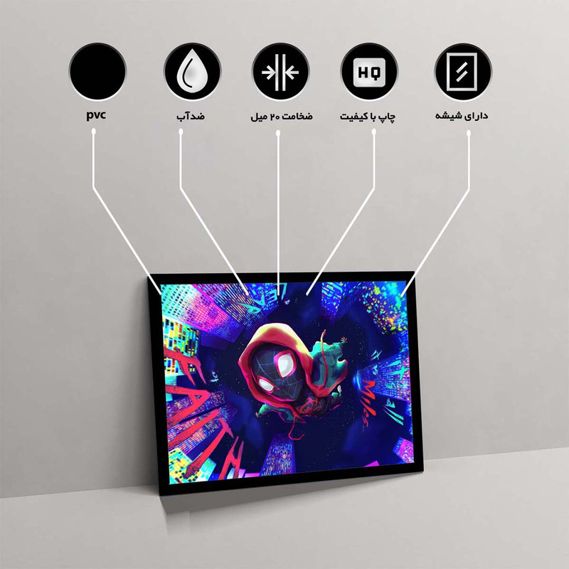 تابلو مدل spider man کد F-17024 - Image 10