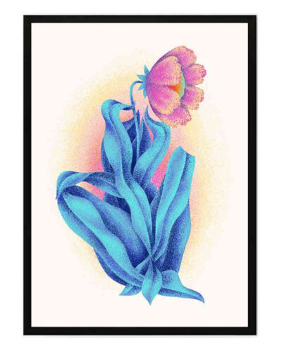 تابلو مدل Female Botanic کد 248901665