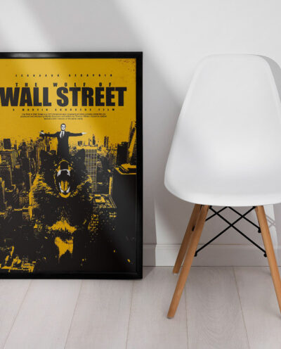 تابلو صبا طرح مدل The Wolf Of Wall Street کد MJ131343