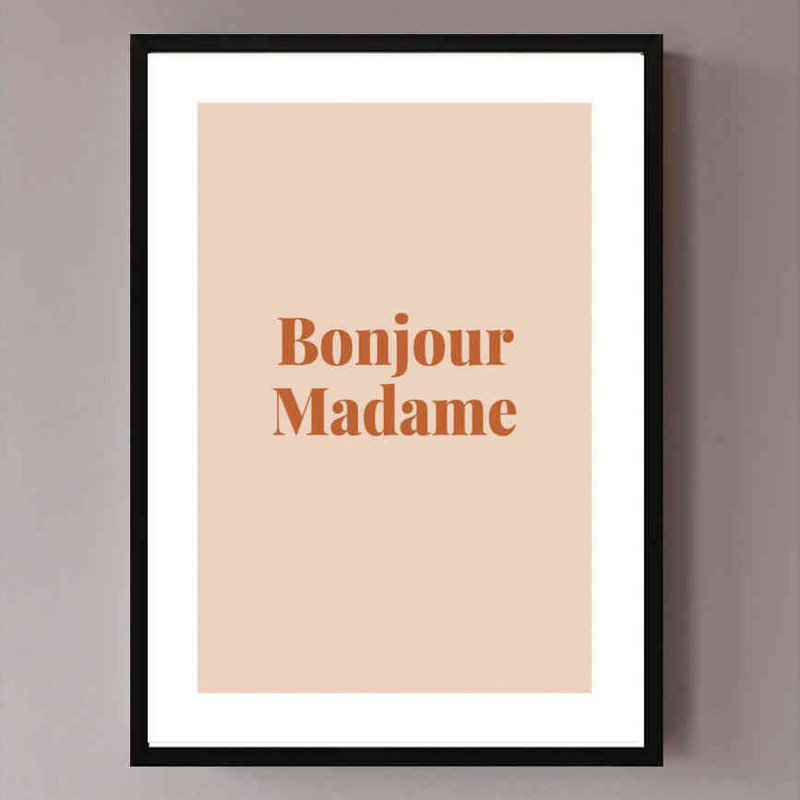 تابلو مدل Bonjour madame کد 248901977 - Image 2