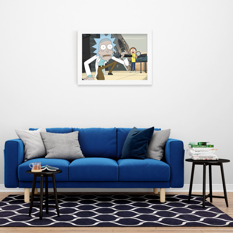 تابلو مدل Rick And Morty کد RF-5012 - Image 2
