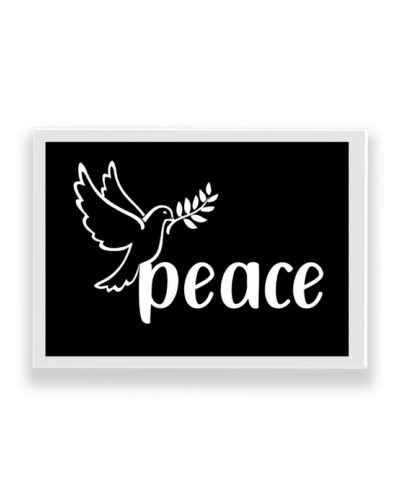 تابلو طرح مینیمال آرامش peace