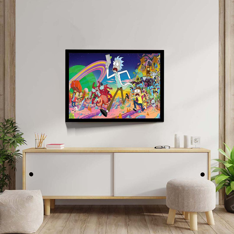 تابلو مدل rick and morty کد F-15028 - Image 5