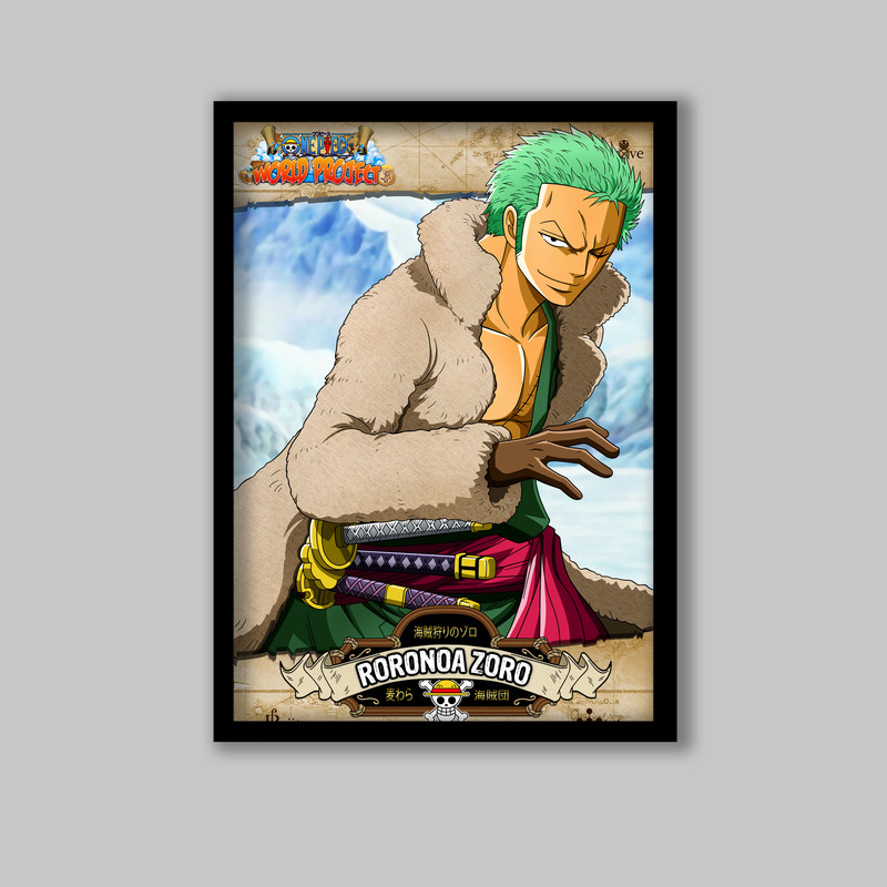 تابلو مدل انیمه وان پیس One Piece کد LA-G10828-2