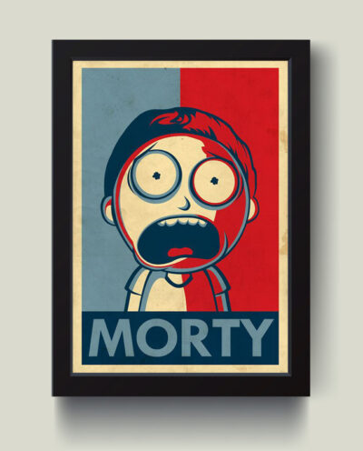 تابلو مدل دکوراتیو ریک اند مورتی Rick and morthy کدG10-15