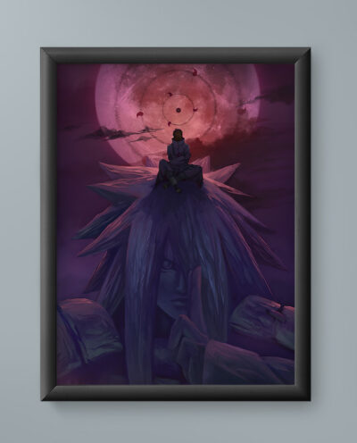 تابلو مدل انیمه اوبیتو اوچیها ناروتو Obito Uchiha naruto anime 17