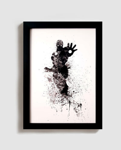 تابلو طرح آیرون من مدل iron man marvel BL010