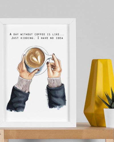 تابلو صبا طرح مدل تابلو Coffee