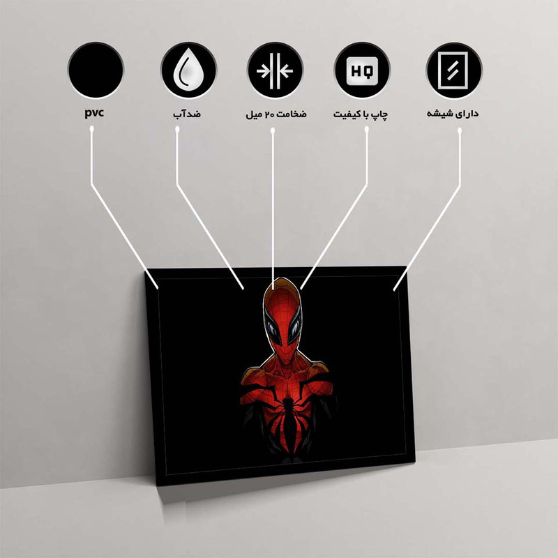تابلو مدل spider man کد F-17023 - Image 10