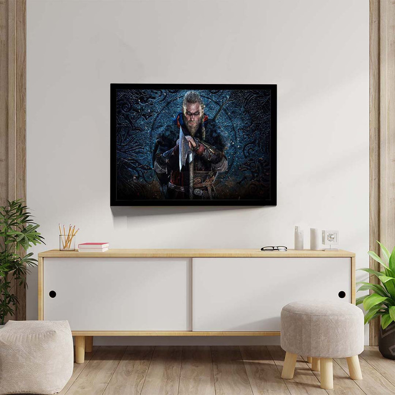 تابلو مدل assassins creed valhalla game کد F-10039 - Image 4